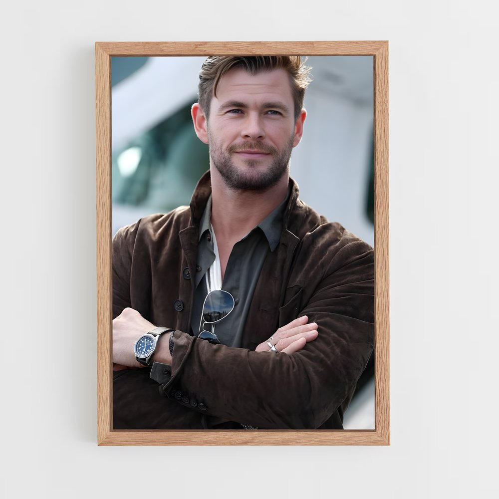 ap-chris hemsworth-5 cadre Bois clair