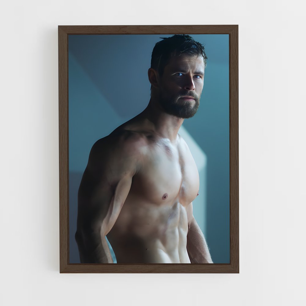 ap-chris hemsworth-9 cadre Bois foncé
