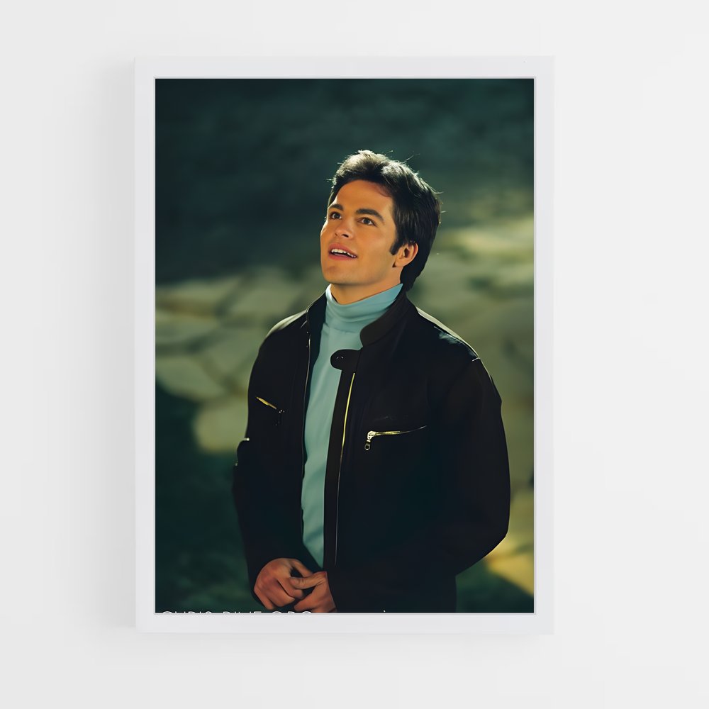 ap-chris pine-2 cadre Blanc