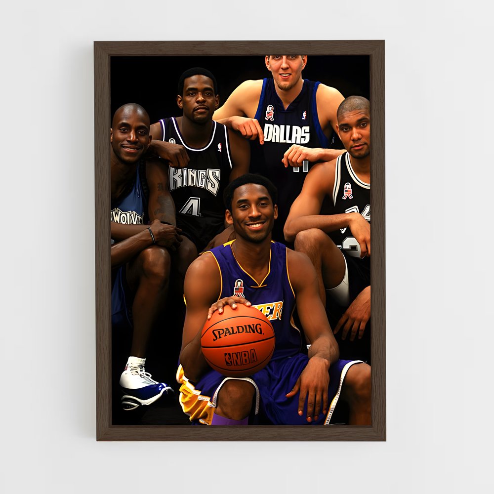 ap-chris webber-4 cadre Bois foncé