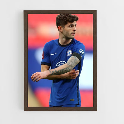 ap-christian pulisic-4 cadre Bois foncé