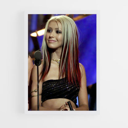 ap-christina aguilera-3 cadre Blanc