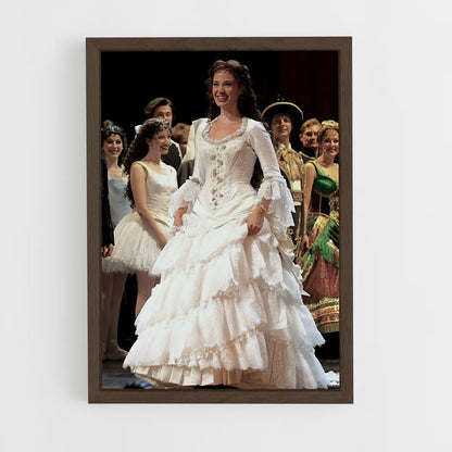 ap-christine daae-3 cadre Bois foncé