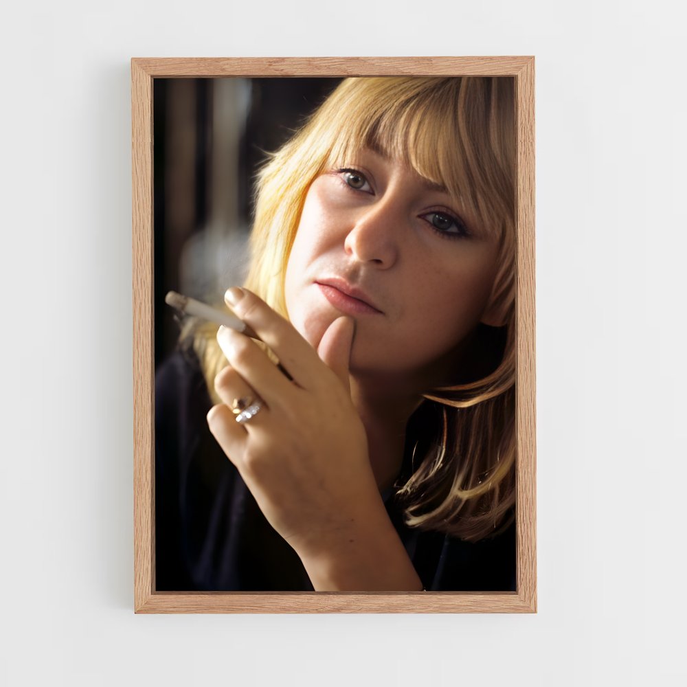 ap-christine mcvie-5 cadre Bois clair