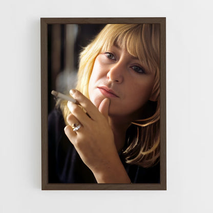 ap-christine mcvie-5 cadre Bois foncé