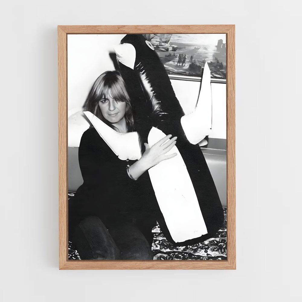 ap-christine mcvie-7 cadre Bois clair