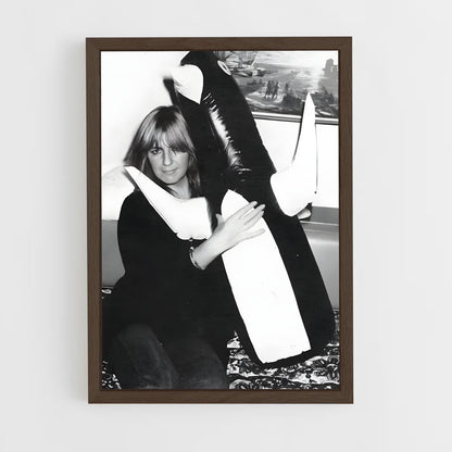 ap-christine mcvie-7 cadre Bois foncé