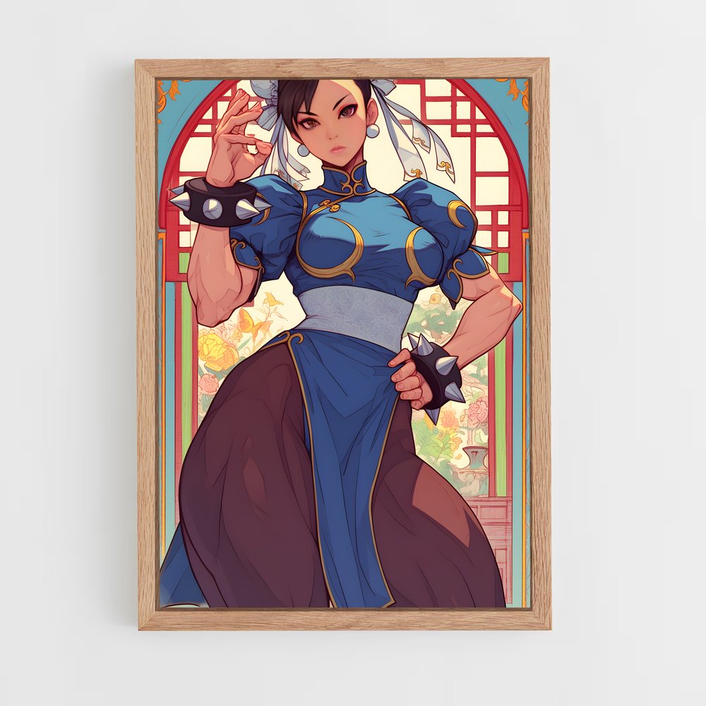 ap-chun li-1 cadre Bois clair