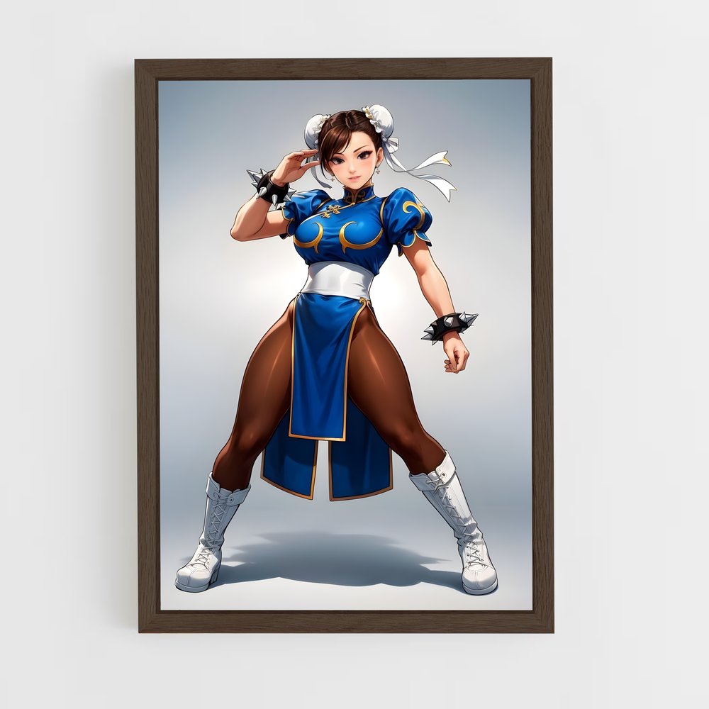 ap-chun li-2 cadre Bois foncé
