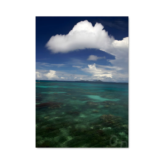Poster Nuages sur l'Océan