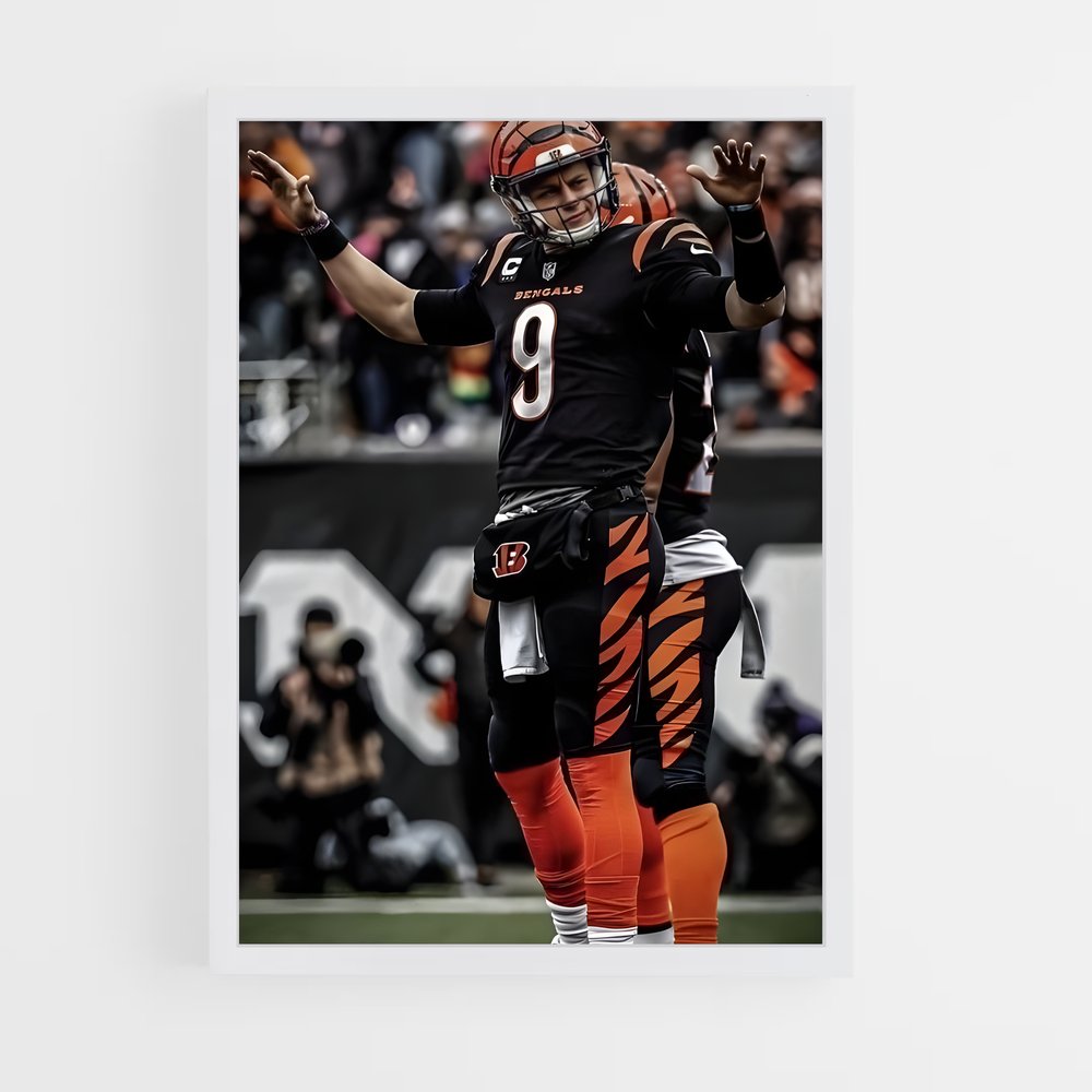 ap-cincinnati bengals-3 cadre Blanc