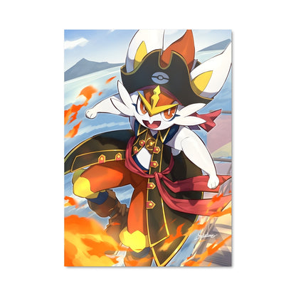 Poster Cinderace le Pirate