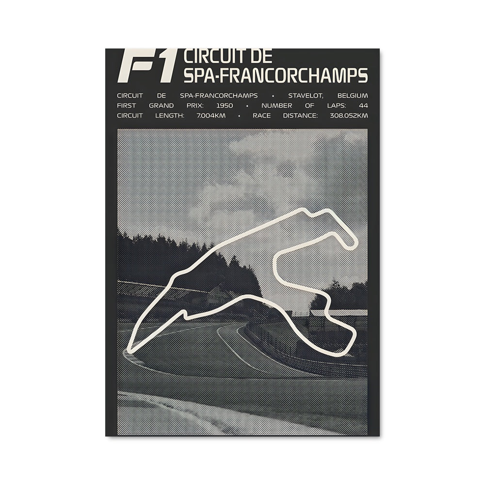 Poster Eau et Vitesse