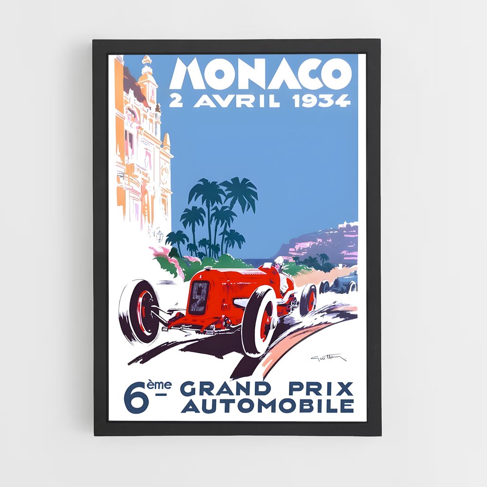 ap-circuit de monaco monte-carlo-3 cadre Noir