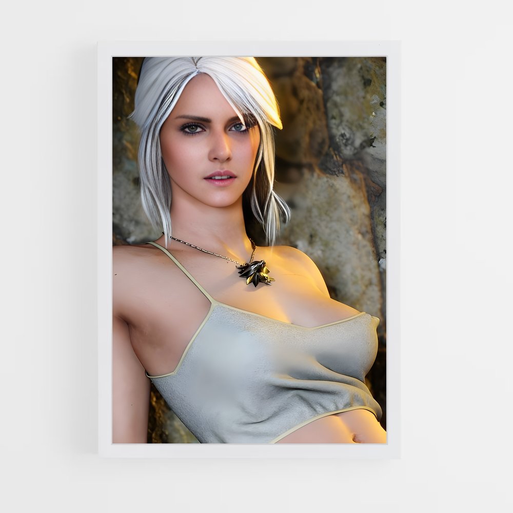 ap-ciri witcher-3 cadre Blanc