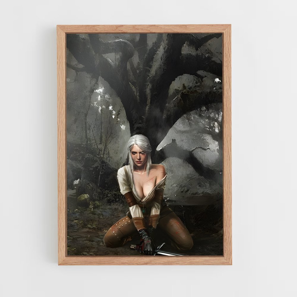 ap-ciri witcher-8 cadre Bois clair