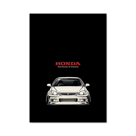 Poster Civic type r ek9 77657