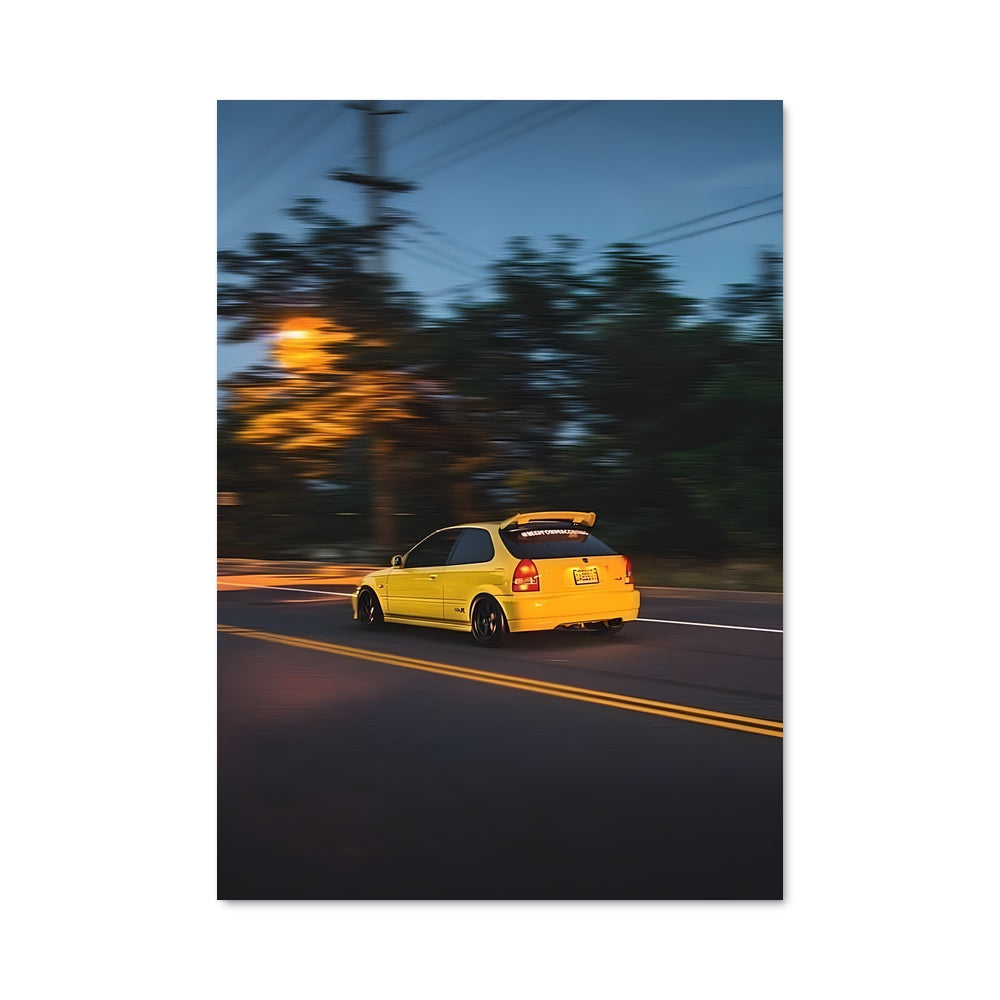 Poster Civic type r ek9 77656