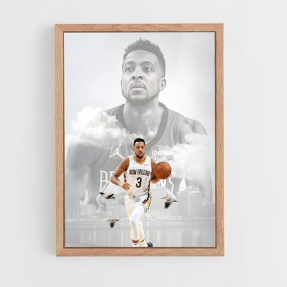 ap-cj mccollum-14 cadre Bois clair