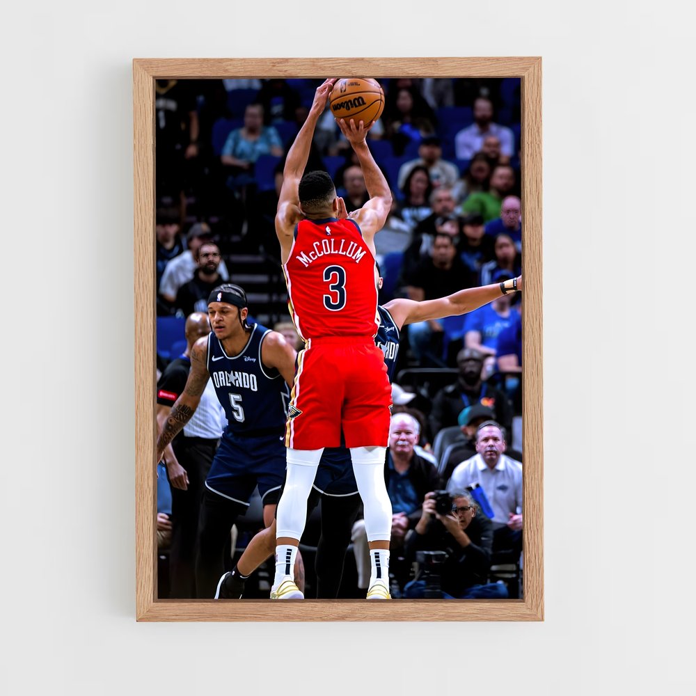ap-cj mccollum-3 cadre Bois clair