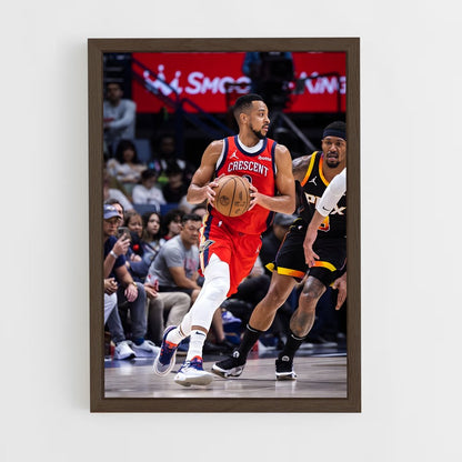 ap-cj mccollum-4 cadre Bois foncé