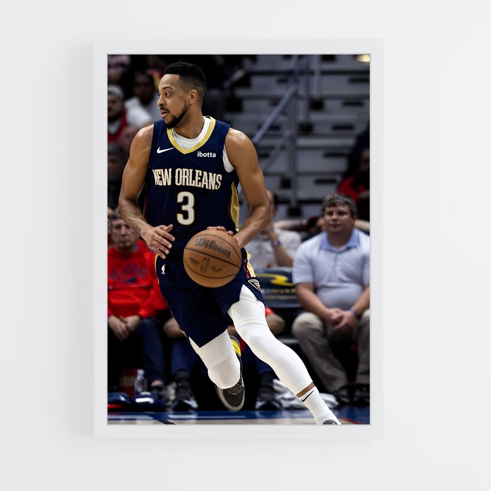 ap-cj mccollum-6 cadre Blanc