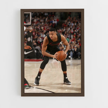 ap-cj mccollum-9 cadre Bois foncé