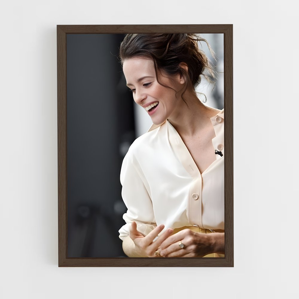 ap-claire foy-8 cadre Bois foncé