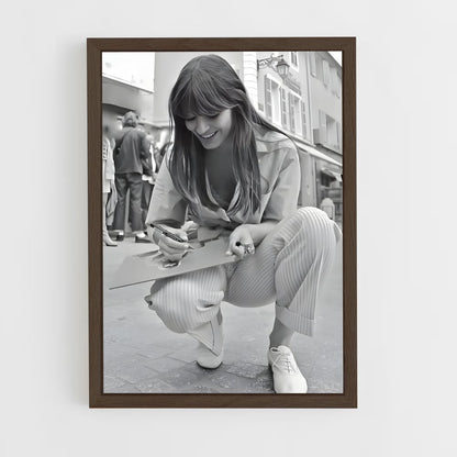 ap-clara luciani-6 cadre Bois foncé