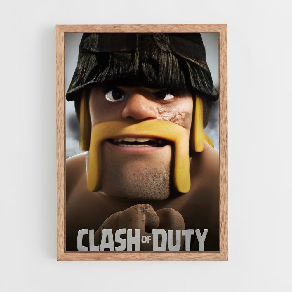 ap-clash of clans-7 cadre Bois clair