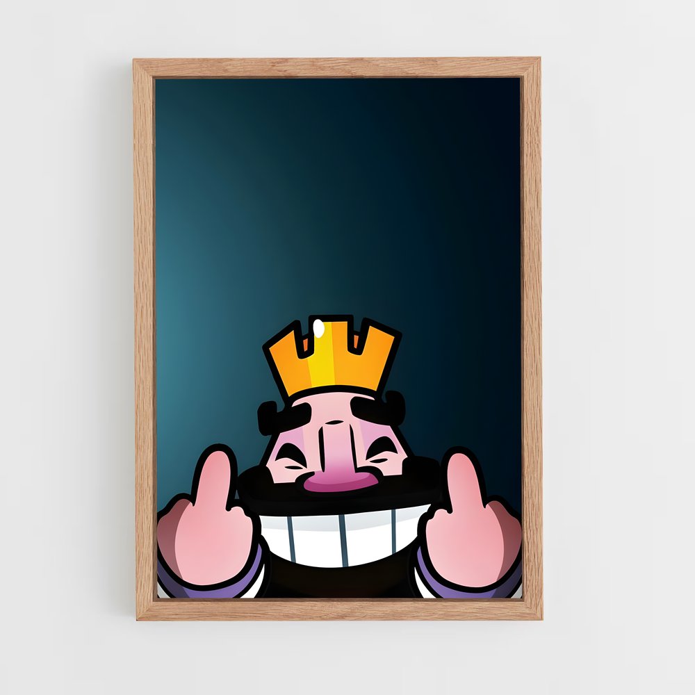 ap-clash royale-2 cadre Bois clair