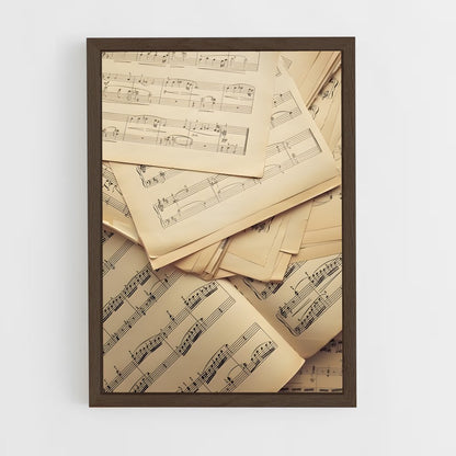 ap-classic music-2 cadre Bois foncé