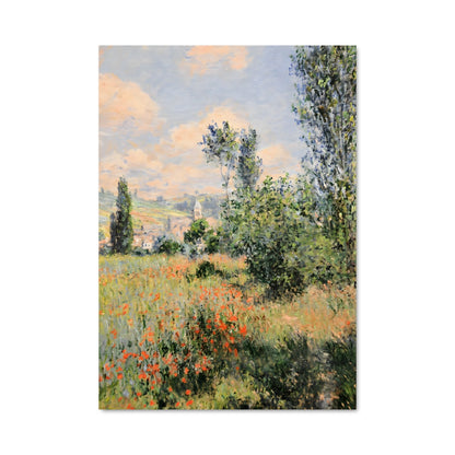 Poster Champ de Coquelicots