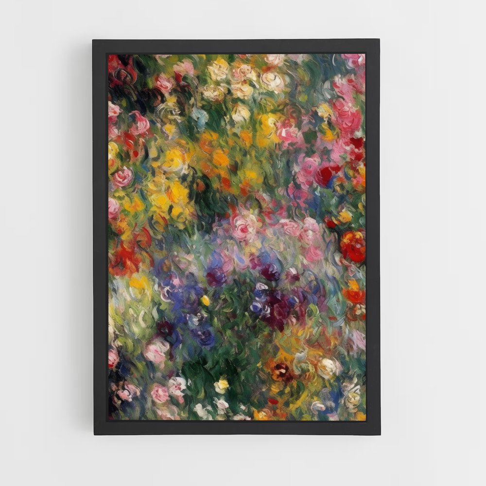 ap-claude monet-10 cadre Noir