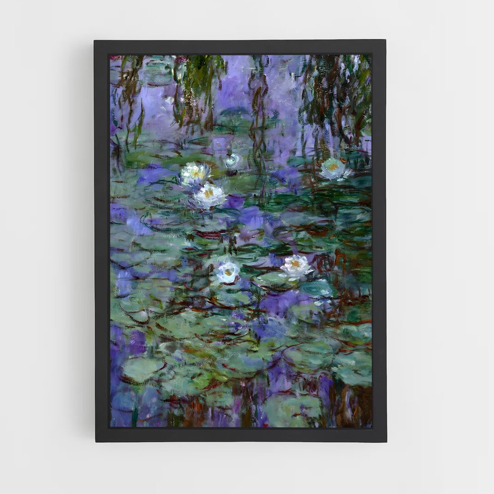 ap-claude monet-11 cadre Noir