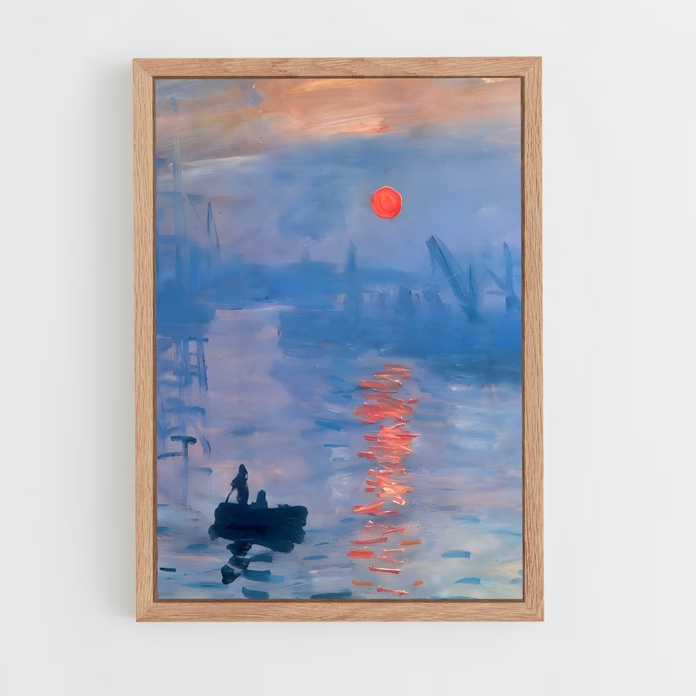 ap-claude monet-4 cadre Bois clair