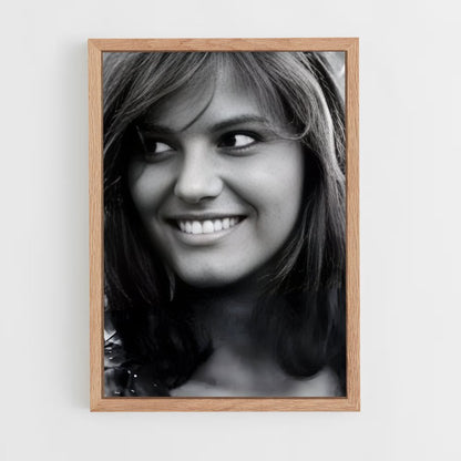 ap-claudia cardinale-4 cadre Bois clair