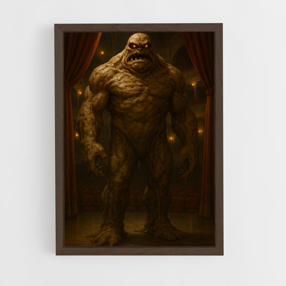 ap-clayface-6 cadre Bois foncé