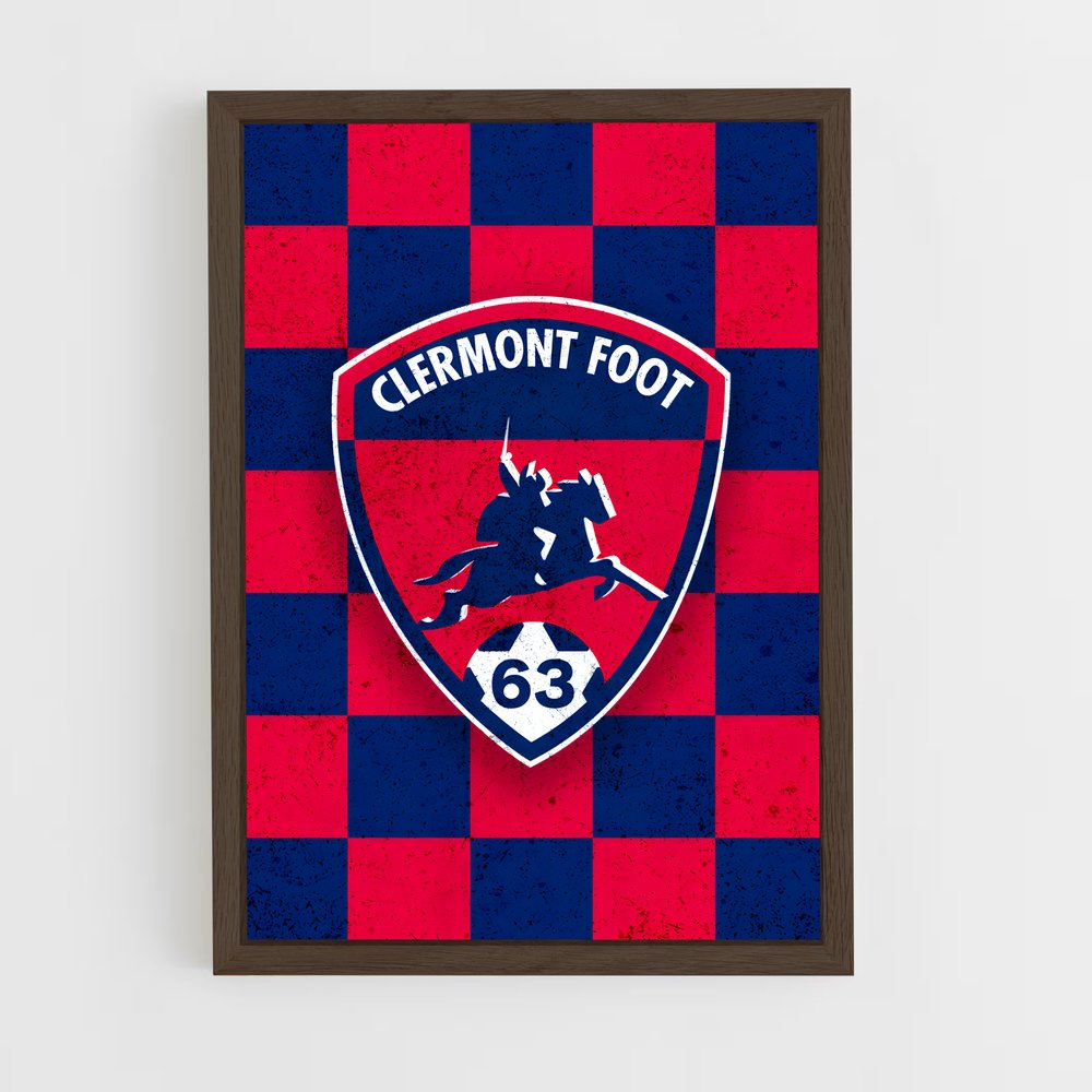 ap-clermont foot 63-5 cadre Bois foncé