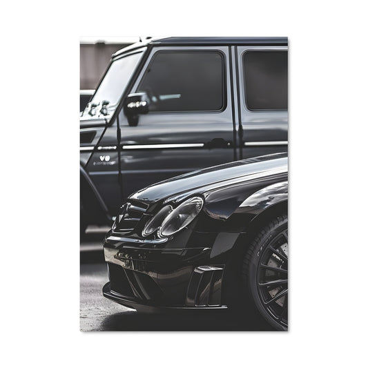 Poster Clk 63 amg black series 78679