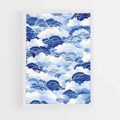 ap-cloud patterns-1 cadre Blanc