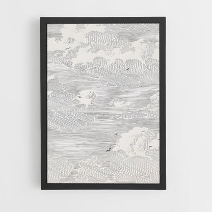 ap-cloud patterns-9 cadre Noir