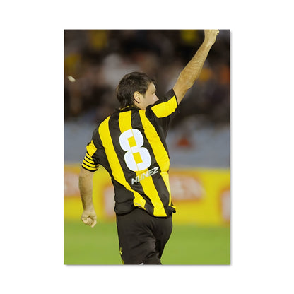 Poster Célébration Jaune et Noir