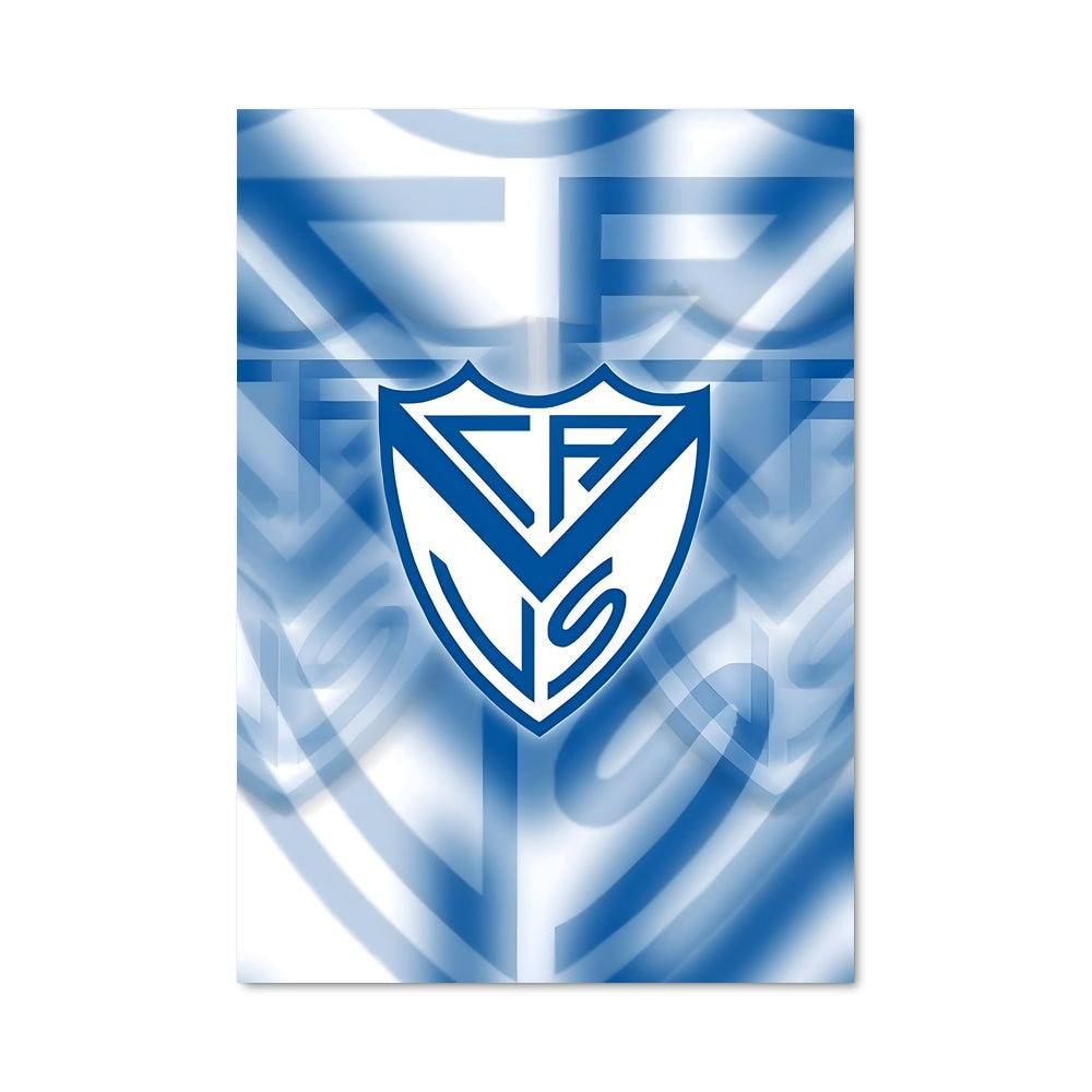 Poster Blue & White Pride