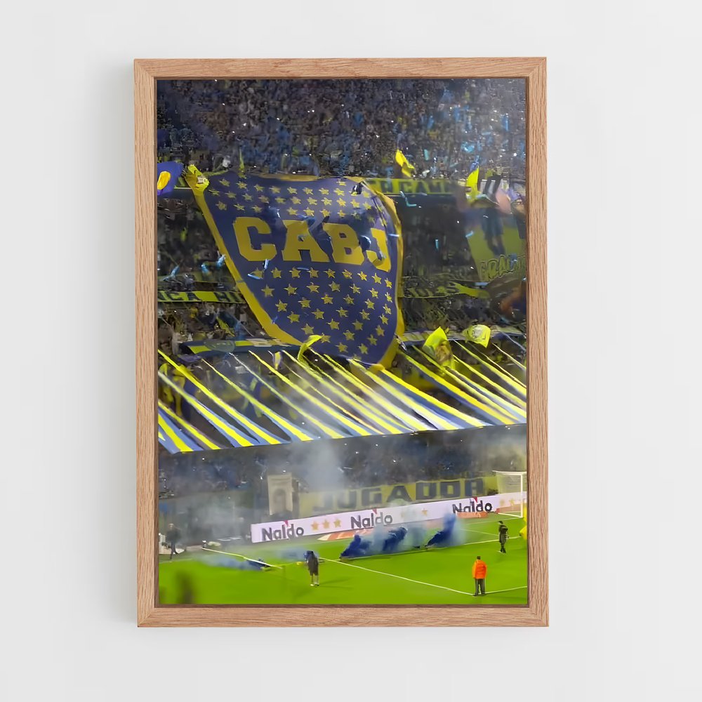 ap-club atletico boca juniors-2 cadre Bois clair