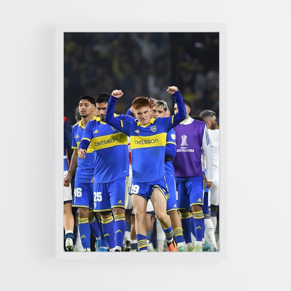 ap-club atletico boca juniors-8 cadre Blanc
