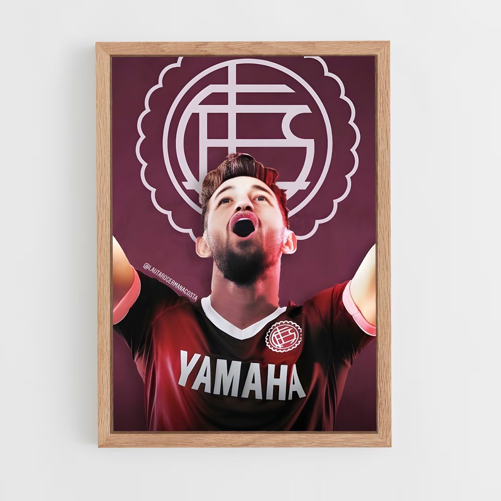 ap-club atletico lanus-9 cadre Bois clair