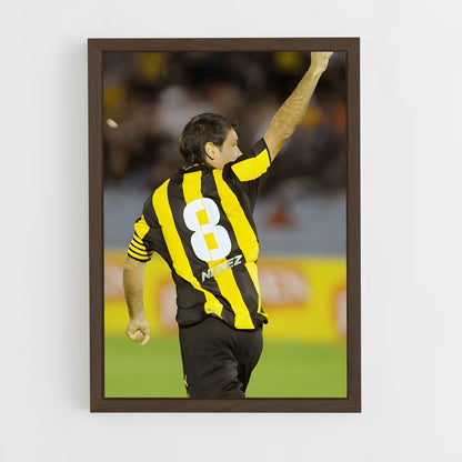 ap-club atletico penarol-7 cadre Bois foncé