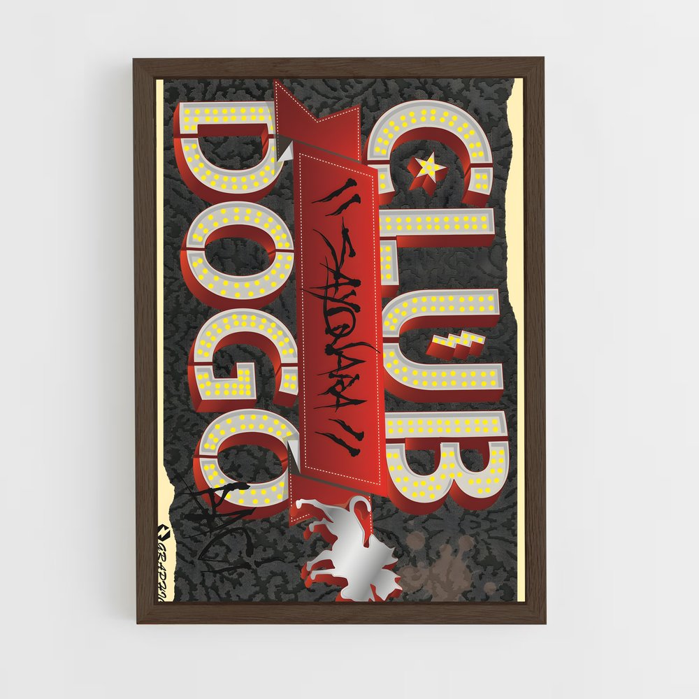 ap-club dogo-8 cadre Bois foncé