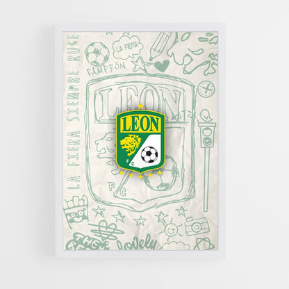 ap-club leon-4 cadre Blanc